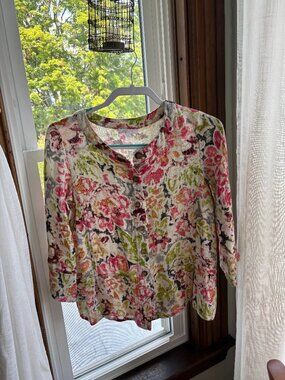 Habitat cardigan/button-up blouse
